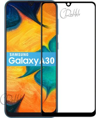 CRodible Edge To Edge Tempered Glass for Samsung Galaxy A30(Pack of 1)