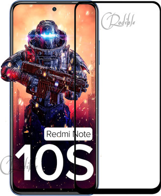 CRodible Edge To Edge Tempered Glass for Redmi Note 10S(Pack of 1)