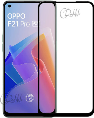 CRodible Edge To Edge Tempered Glass for Oppo F21 Pro 5G(Pack of 1)