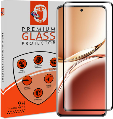 Maxboost Tempered Glass Guard for Vivo Y78 5G / Y78 Plus 5G Advanced Black Border Screen Protector Guard(Pack of 1)