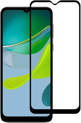 HESOFY Edge To Edge Tempered Glass for Motorola E13, Moto E13(Pack of 1)