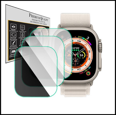 YCHROZE Screen Guard for Apple Watch Ultra(Pack of 3)