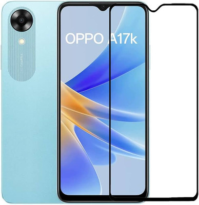 SPBR Edge To Edge Tempered Glass for Oppo A17K(Pack of 1)