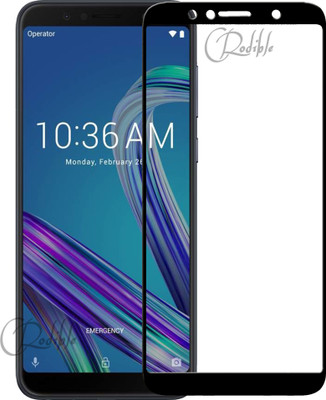 CRodible Edge To Edge Tempered Glass for Asus Zenfone Max Pro M1(Pack of 1)