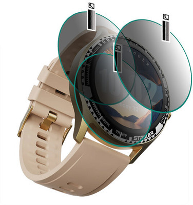 HIDEOUS Impossible Screen Guard for Boult Striker(Pack of 3)