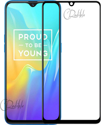CRodible Edge To Edge Tempered Glass for Realme U1(Pack of 1)