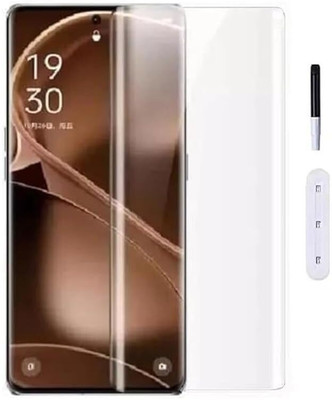 KadWaniya Edge To Edge Tempered Glass for Vivo V29E 5G, Vivo V29 5G, Vivo V29 Pro 5G , Meibo Series 3D Curved (30 Seconds Quick Paste) High Quality UV Liquide Glue Glass with Easy Installation Kit-50-197(Pack of 1)