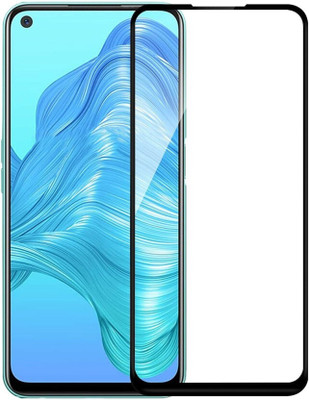 SRT Edge To Edge Tempered Glass for realme C17(Pack of 1)
