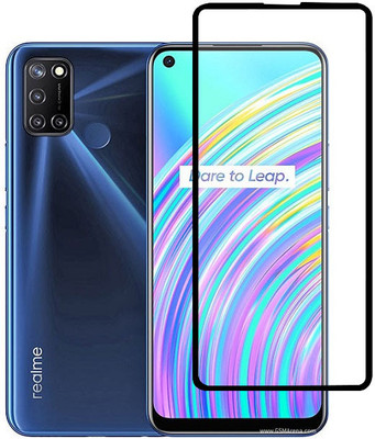 ASMANTIC Tempered Glass Guard for Realme C17(Pack of 1)