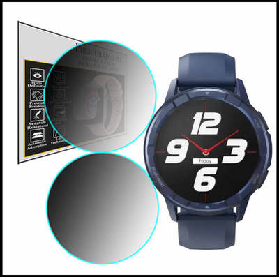 YCHROZE Screen Guard for DIZO Watch R Talk Go(Pack of 2)