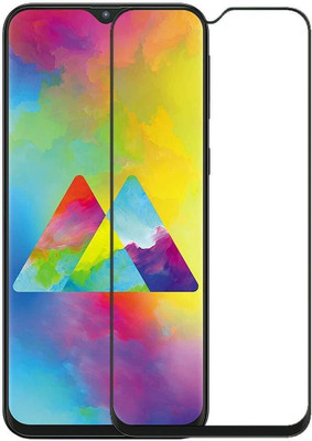FlipSmartGuard Edge To Edge Tempered Glass for Samsung Galaxy M20 With 9H hardness, Edge To Edge Full Screen Coverage| Oleophobic Coating | Ultra HD+ | Case Friendly| With Easy Installation Kit.(Pack of 1)