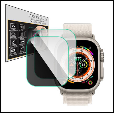 YCHROZE Screen Guard for Apple Watch Ultra(Pack of 2)
