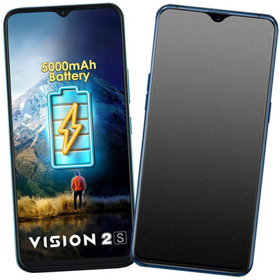 REDDWARF Edge To Edge Tempered Glass for itel Vision2S(Pack of 1)