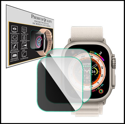 YCHROZE Screen Guard for Apple Watch Ultra(Pack of 2)