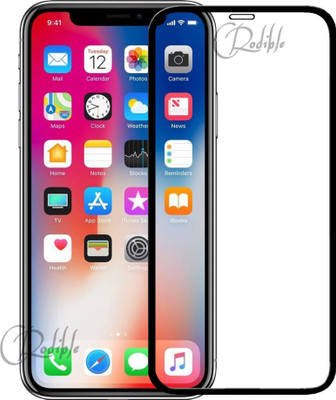 CRodible Edge To Edge Tempered Glass for Apple iPhone X(Pack of 1)