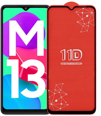 REDDWARF Edge To Edge Tempered Glass for Samsung Galaxy M13(Pack of 1)