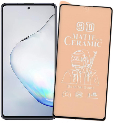 REDDWARF Edge To Edge Tempered Glass for Samsung Galaxy Note10 Lite(Pack of 1)