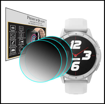 HIDEOUS Screen Guard for DIZO Watch R Talk Go(Pack of 3)