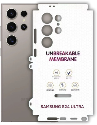 casikart Back Screen Guard for Samsung Galaxy S24 Ultra membrane with sides protection(Pack of 1)