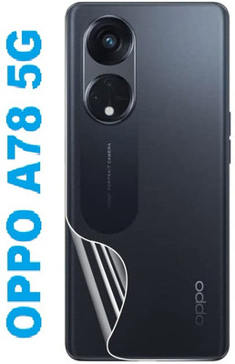 BRENZZ Back Screen Guard for OPPO A78 5G(Pack of 1)