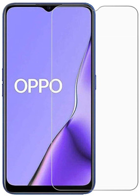 Ansh Traders Edge To Edge Tempered Glass for Oppo A5(Pack of 1)