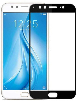 DMJHP Edge To Edge Tempered Glass for Vivo V5 Plus(Pack of 1)