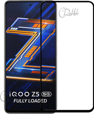 CRodible Edge To Edge Tempered Glass for iQOO Z5 5G(Pack of 1)