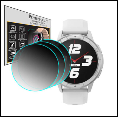 HIDEOUS Screen Guard for DIZO Watch R Talk Go(Pack of 3)