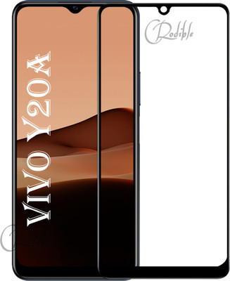 CRodible Edge To Edge Tempered Glass for Vivo Y20A(Pack of 1)