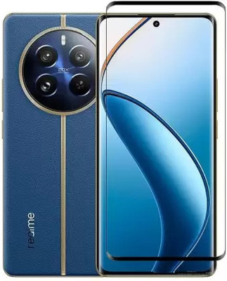 mobeezy Tempered Glass Guard for Realme 12 Pro Plus 5G Screen Protector | Full Adhesive UV |Case Compatible With Easy Installation Kit(Pack of 1)