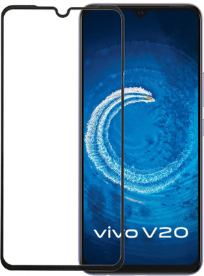 Gorilion Edge To Edge Tempered Glass for Vivo V20(Pack of 1)