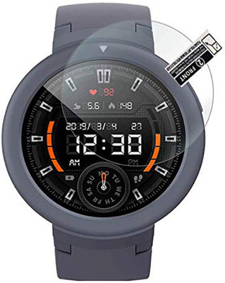 siglaciz Tempered Glass Guard for AMAZFIT VERGE Smart Watch ( PACK 2 )(Pack of 2)