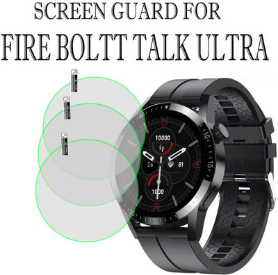 YCHROZE Screen Guard for Fire-Boltt Talk Ultra 1.39(Pack of 3)