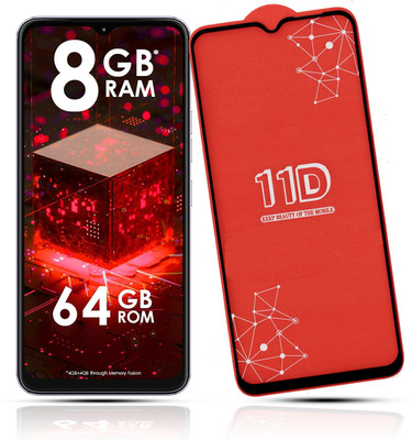 REDDWARF Edge To Edge Tempered Glass for Itel A60s(Pack of 1)