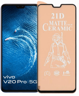 REDDWARF Edge To Edge Tempered Glass for ViVO V20 Pro(Pack of 1)