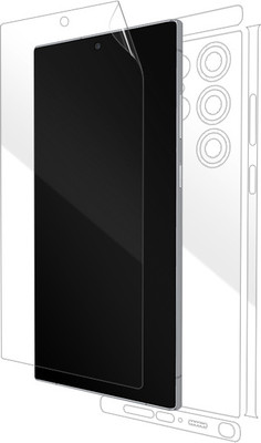 Navyabhii Front and Back Screen Guard for Samsung Galaxy S23 Ultra(Pack of 1)