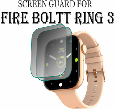 hirdesh Screen Guard for Fire-Boltt Ring 3 1.8 INCH(Pack of 2)