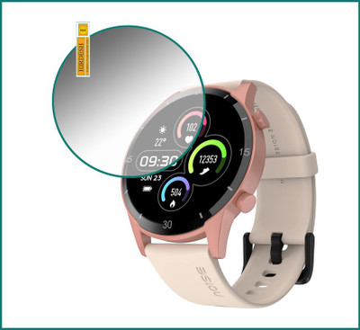 hirdesh Screen Guard for NoiseFit Agile 2 Buzz(Pack of 1)