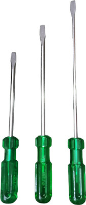 Riva TPS-01 Heavy duty screwdriver set Long Handle Screwdriver Set(Pack of 3)