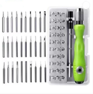 TVILLA 32 IN 1 Screwdriver Set Long Handle Screwdriver Set(Pack of 1)