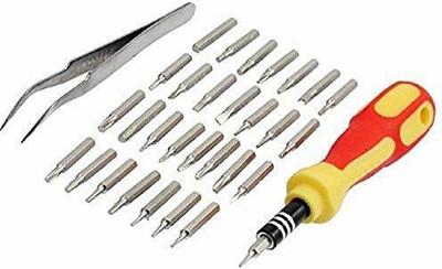 JGG Jain Gift Gallery 33-In-1 Screwdriver Tool Kit For Mobiles, PDA, Laptop Standard Screwdriver Set(Pack of 1)