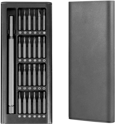 ROMJ Easy To Care 24 in 1 Portable Screwdriver Set, Standard Screwdriver Set(Pack of 1)
