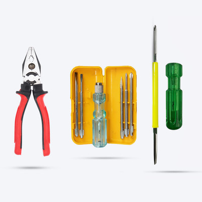 JANCOM MSP-HGCM0702_CM403_3P(PLI1_SC5in1_SC2in1) Combination Screwdriver Set(Pack of 5)