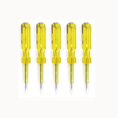 PERFECT TECH Analog Tester 5 inch | Multi Purpose Tester - Set of 5 Combination Screwdriver Set(Pack of 5)