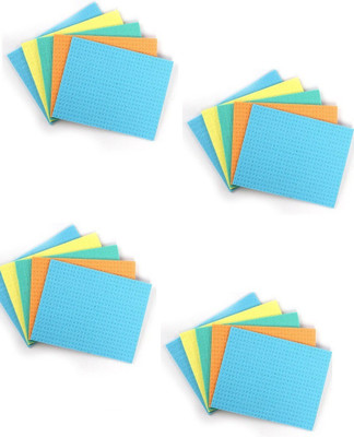 PITRADEV Scrb_74 Scrub Sponge(Regular, Pack of 20)
