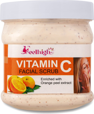 feelhigh COSMETICS VITAMIN C FACE AND BODY SCRUB Scrub(500 ml)