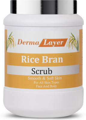 dermalayer Rice Bran Scrub 1000 ml Scrub(1000 ml)