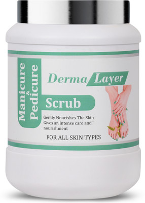 dermalayer Manicure And Pedicure Scrub 1000 ml Scrub(1000 ml)