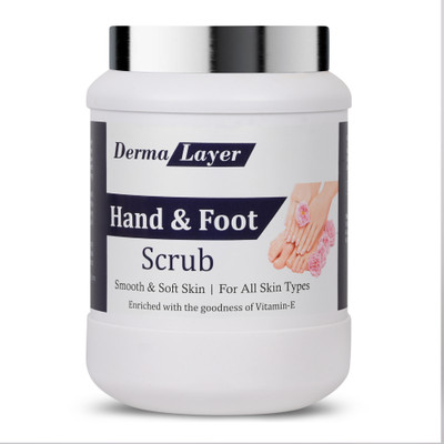 dermalayer Hand And Foot Scrub 1000 ml Scrub(1000 ml)