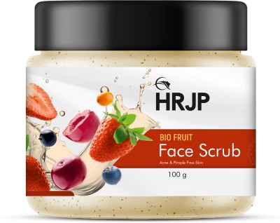 HRJP Bio Fruit Scrub | Exfoliates Gently With Real Fruit | Removes Dead Skin Scrub(100 g)